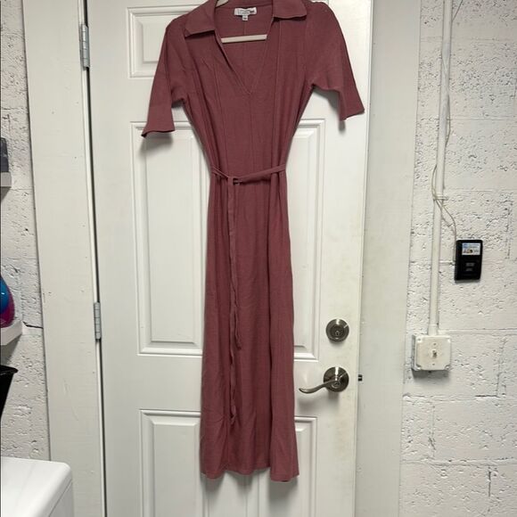 Adam Lippes Knit Collared Ribbed Wrap Sundress - BRAND NEW - NWOT - Size XS - Picture 2 of 6